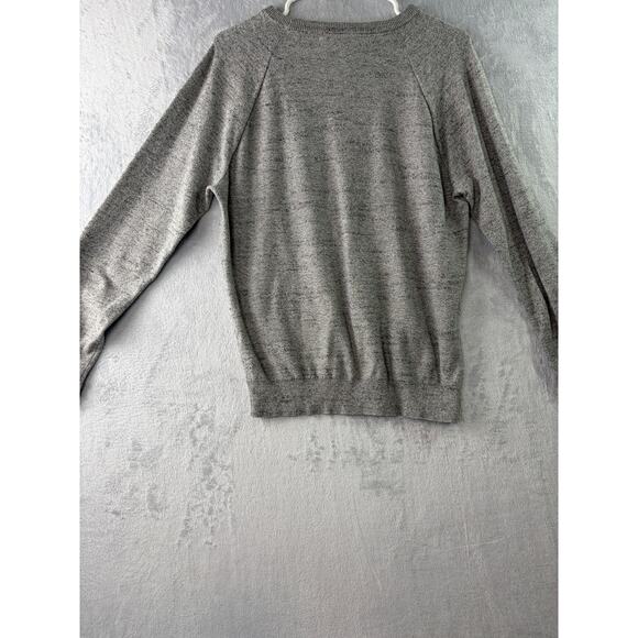 J.Crew Raglan Budded Pullover Sweater • Heather Gray • Men’s Small - Picture 6 of 6
